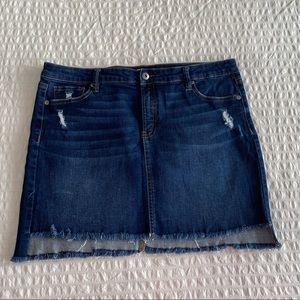 True Craft Jean Skirt size 13